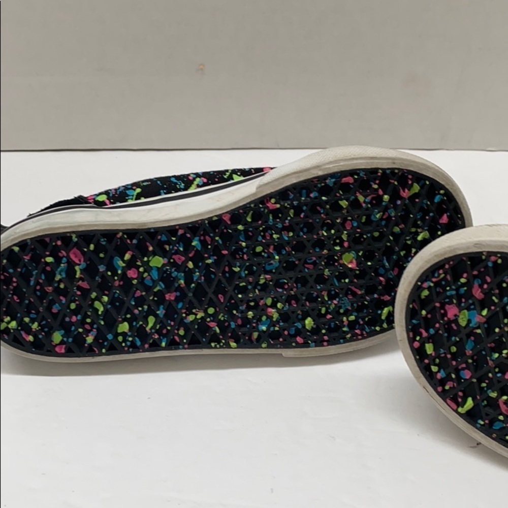 Vans 10 Toddler high-top sneakers black splashed - Picture 3 of 10